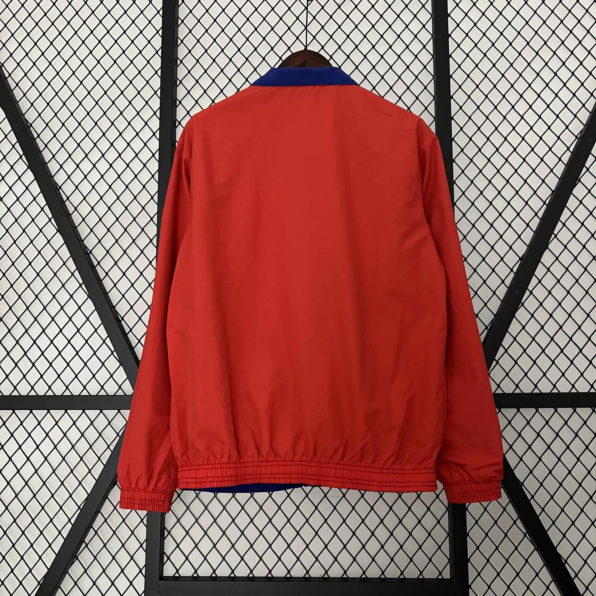 23-24 Flamengo Reversible Windbreaker Red&Blue Double-Sides Jacket Soccer Jerseys For Sale 6