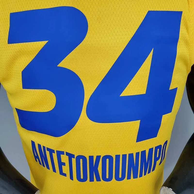 2021 ANTETOKOUNMPO#34 All-Star Yellow 6