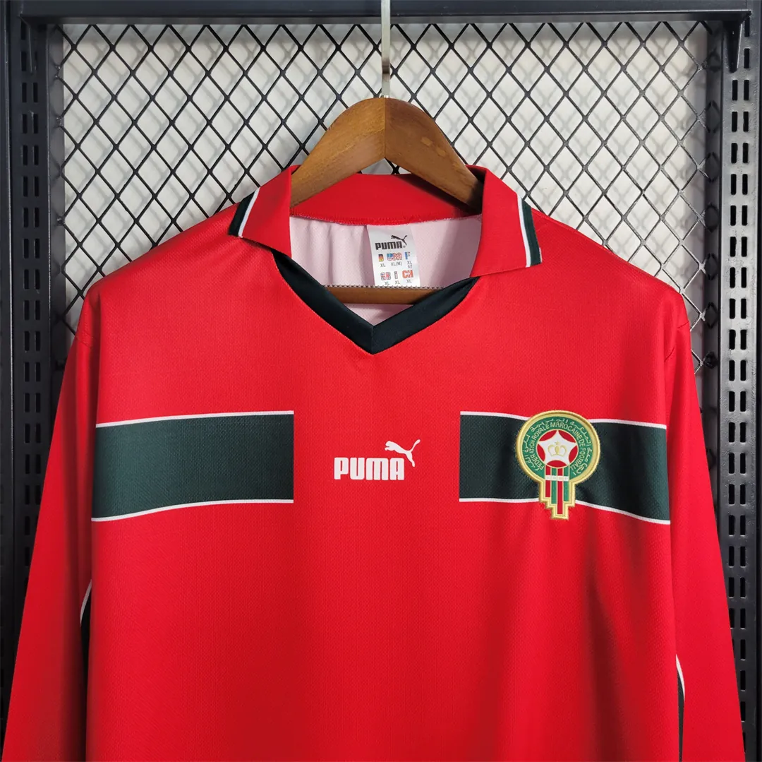 1998 Morocco third away long-sleeved 2