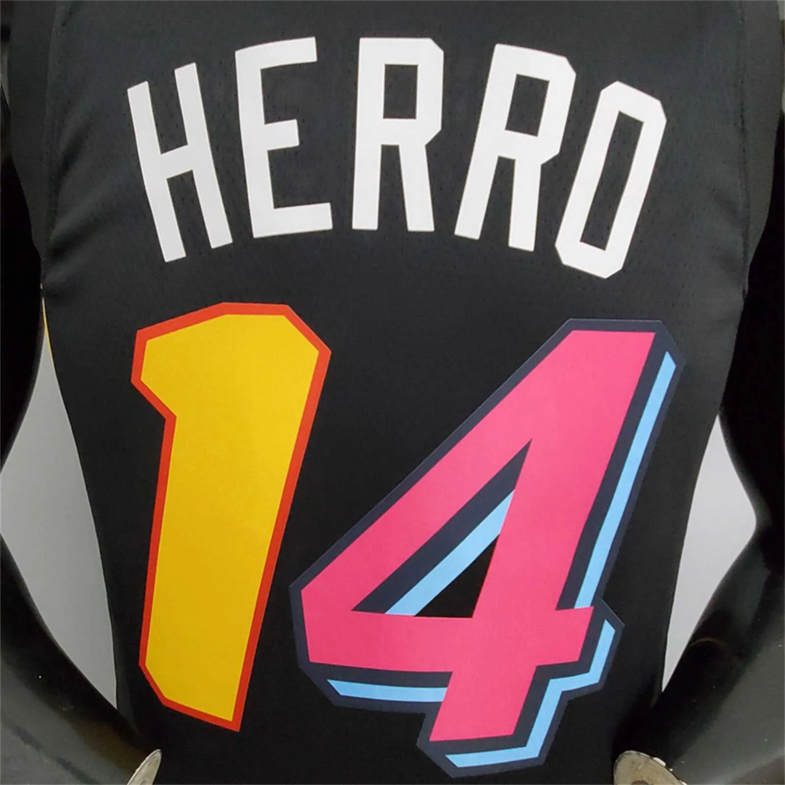 2022 Season Heat Team Herro #14 City Edition Black 2