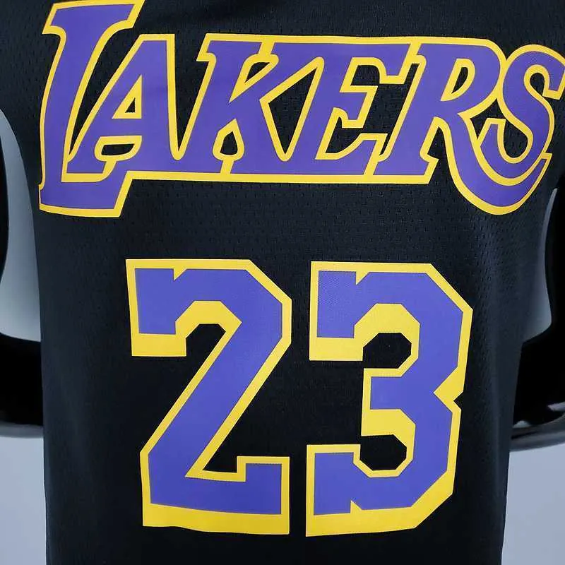 2021 James #23 Lakers Bonus Edition Black 6