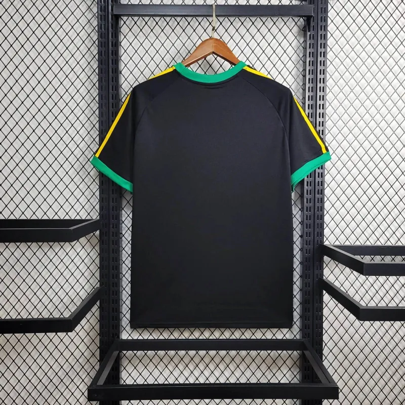 2024 Jamaica Training Kit Black Shirt Best Jerseys Yupoo 5