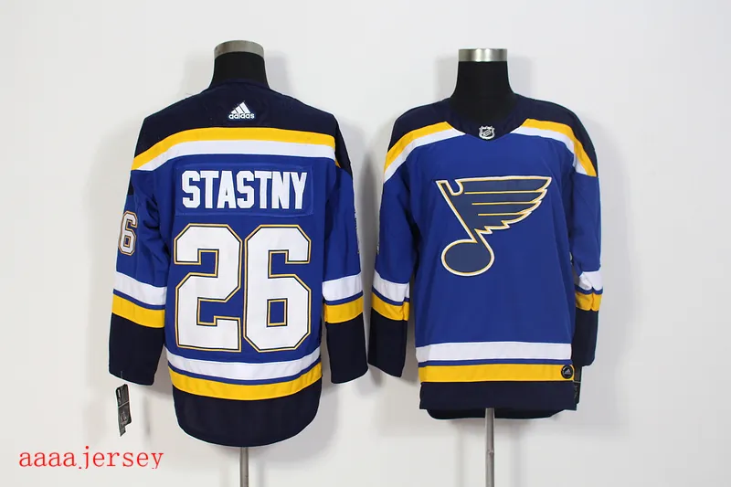 St. Louis Blues ice hockey jersey M-3XL 圣路易蓝调队冰球服 10