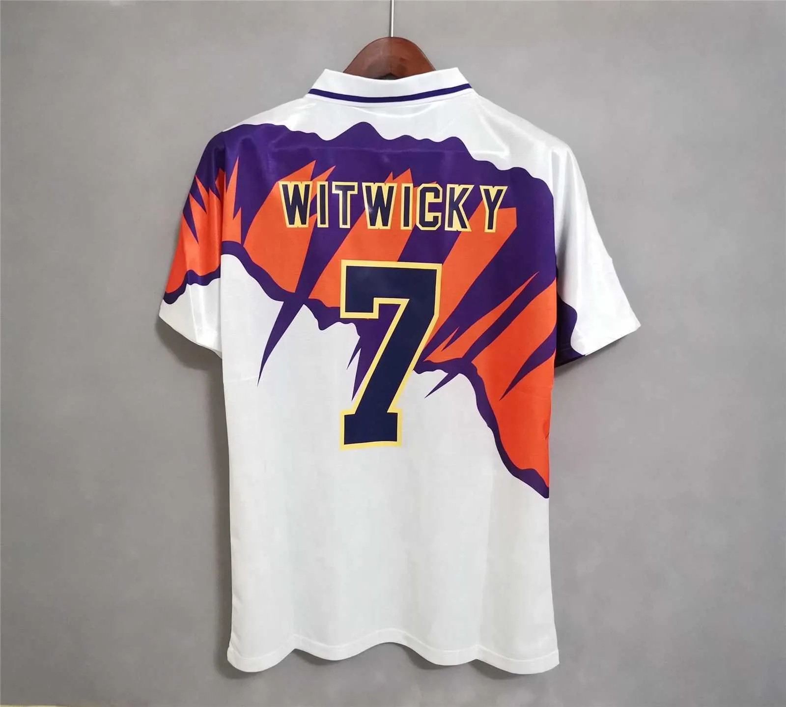 91-93 Scotland away soccer jersey 7