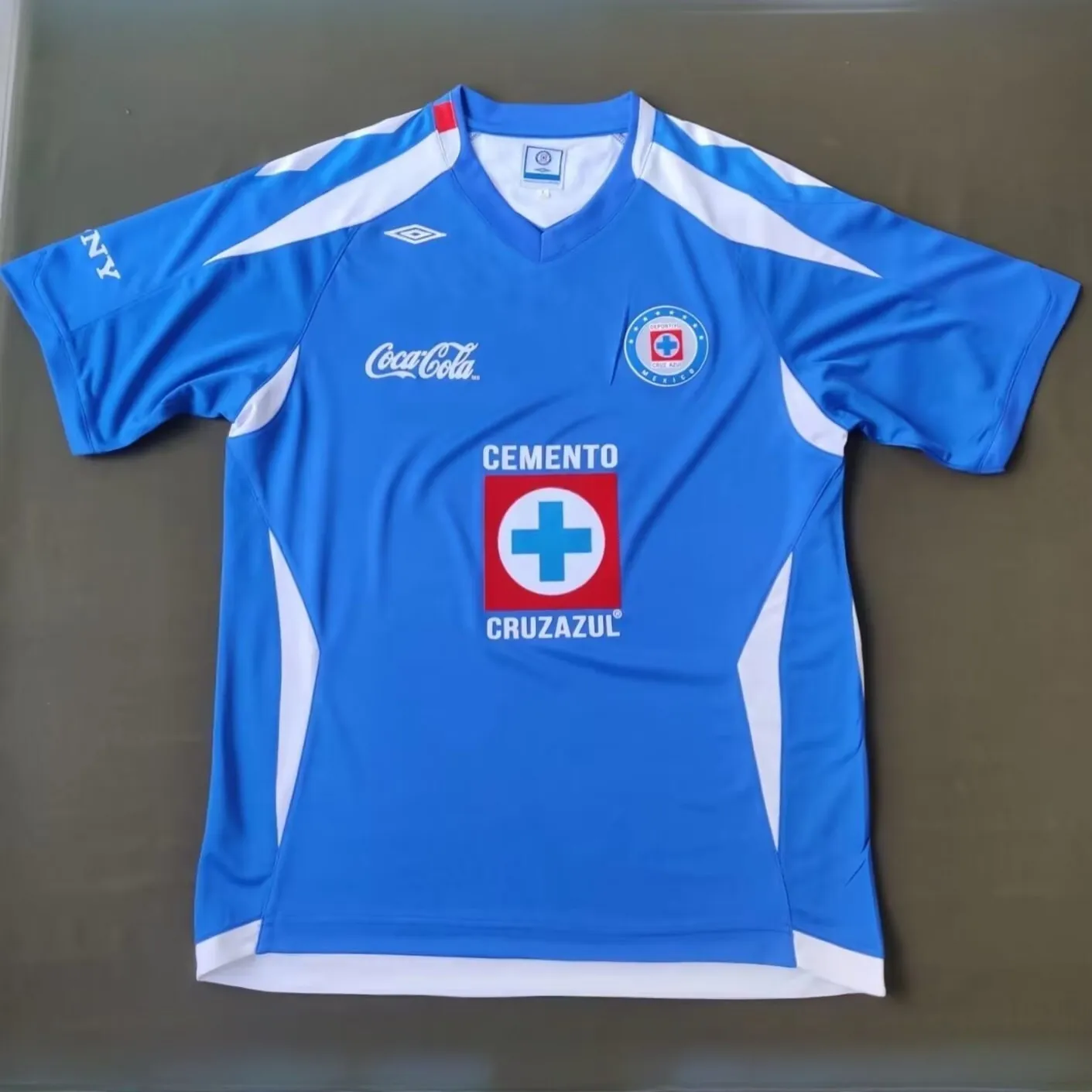 2008 Cruz Azul Home Retro Kit Vintage Shirt Soccer Jerseys Yupoo 2