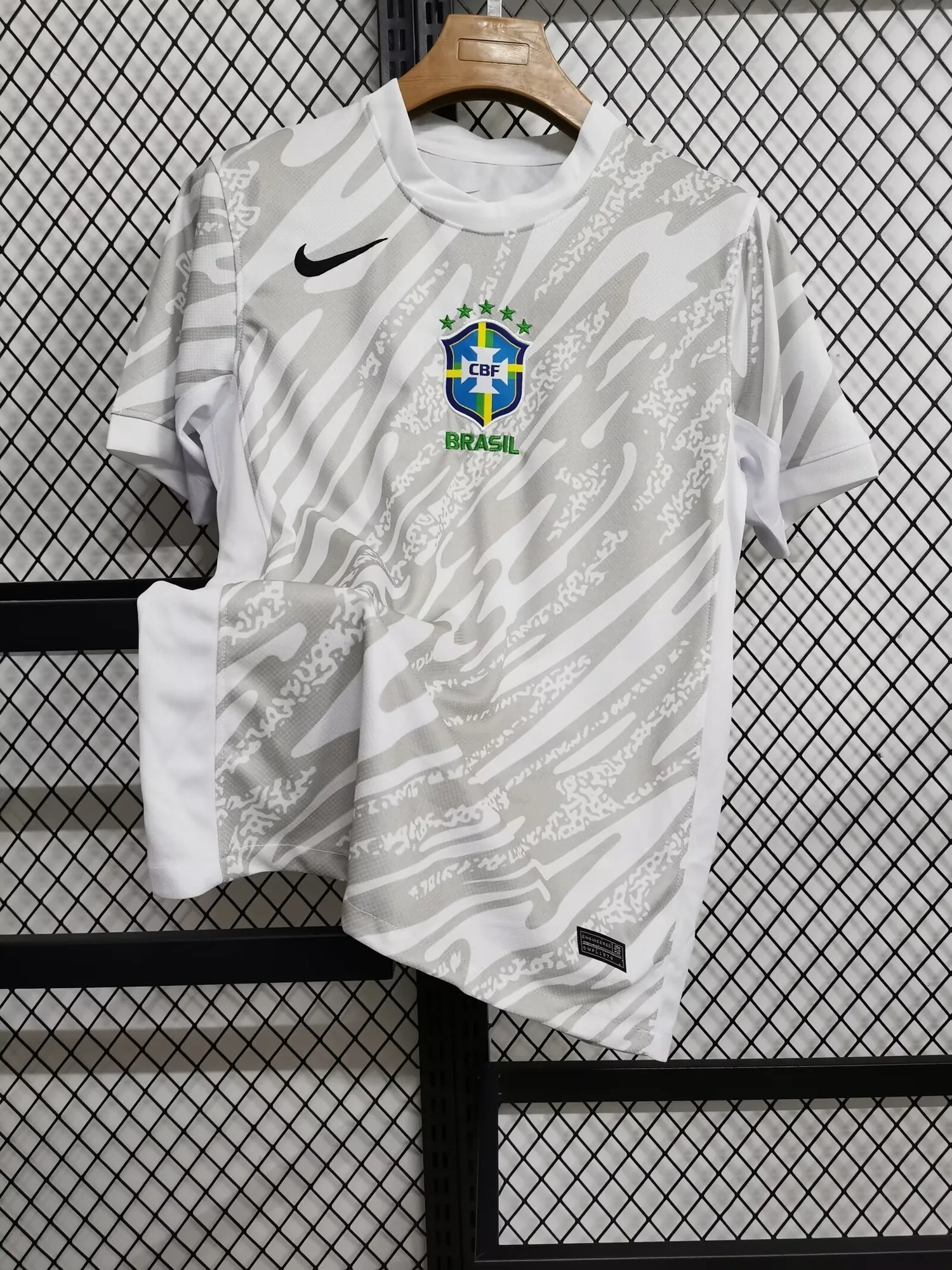 23-24 Brazil Goalkeeper Kit White Size-S-XXL Soccer Jersey Yupoo 1