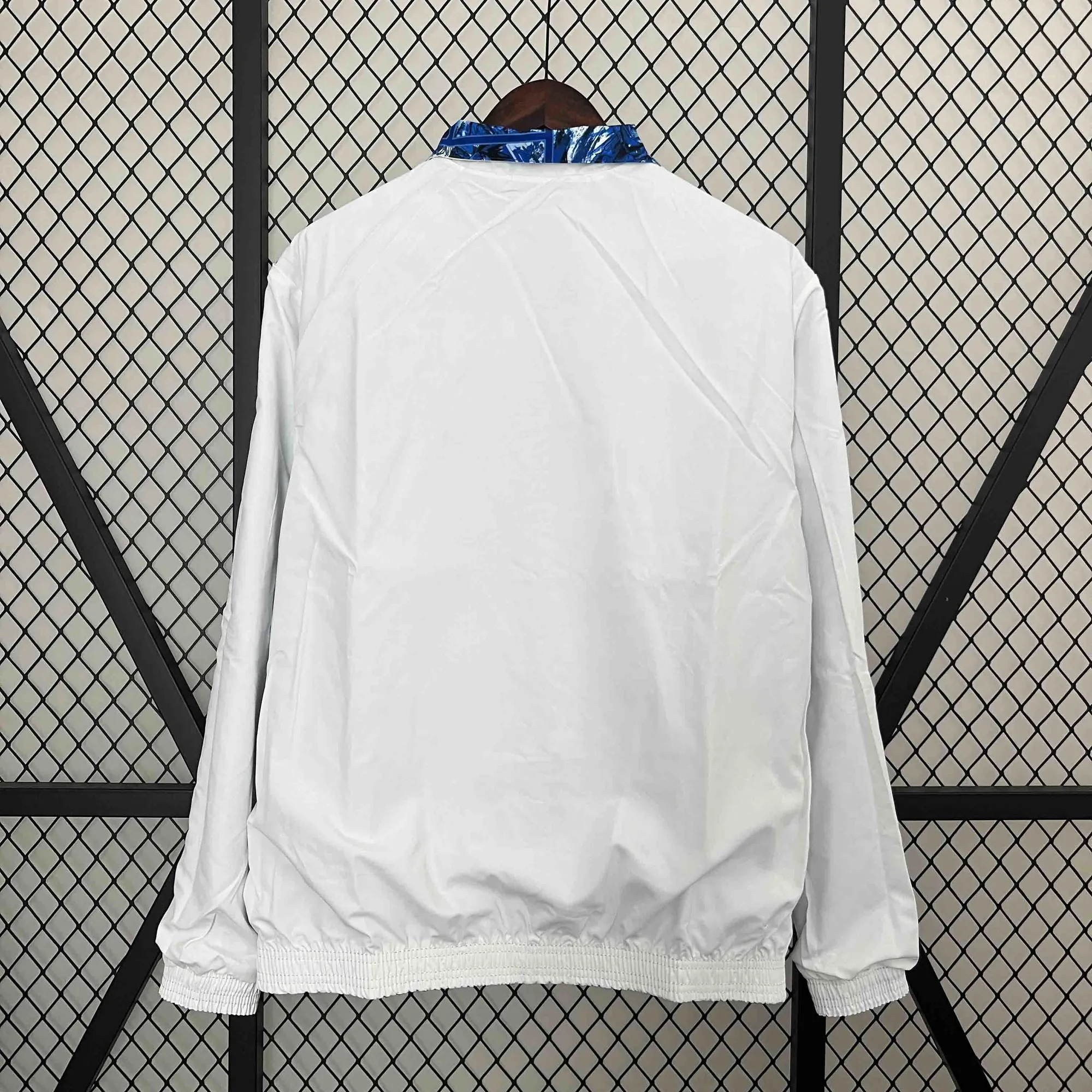2024 Japan Blue&White Trench Coat Reversible Windbreaker Jacket Soccer AAAAJersey Yupoo 5