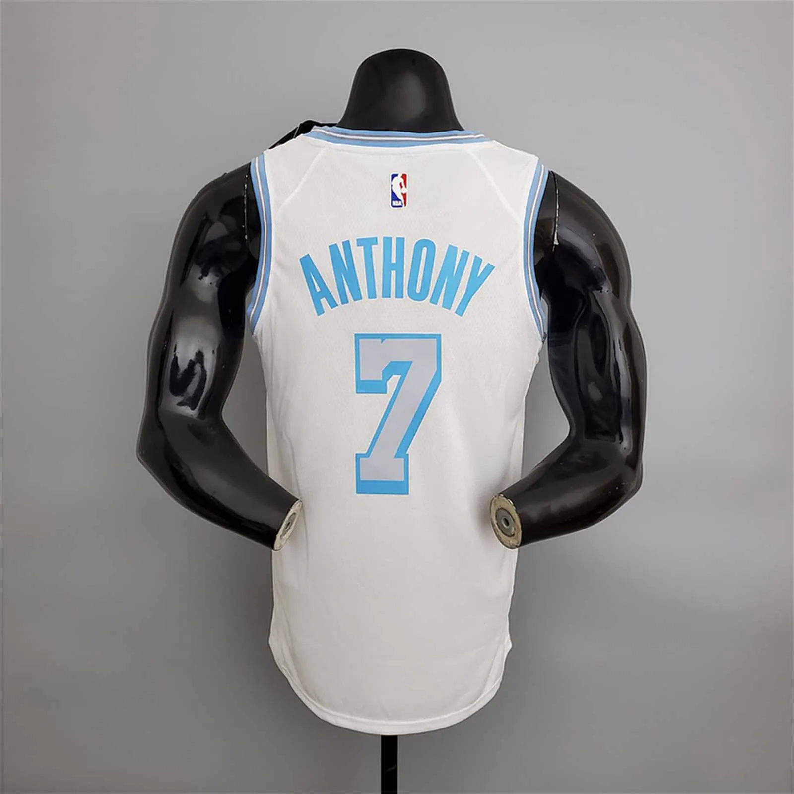 2021 Anthony#7 Lakers Retro White 2