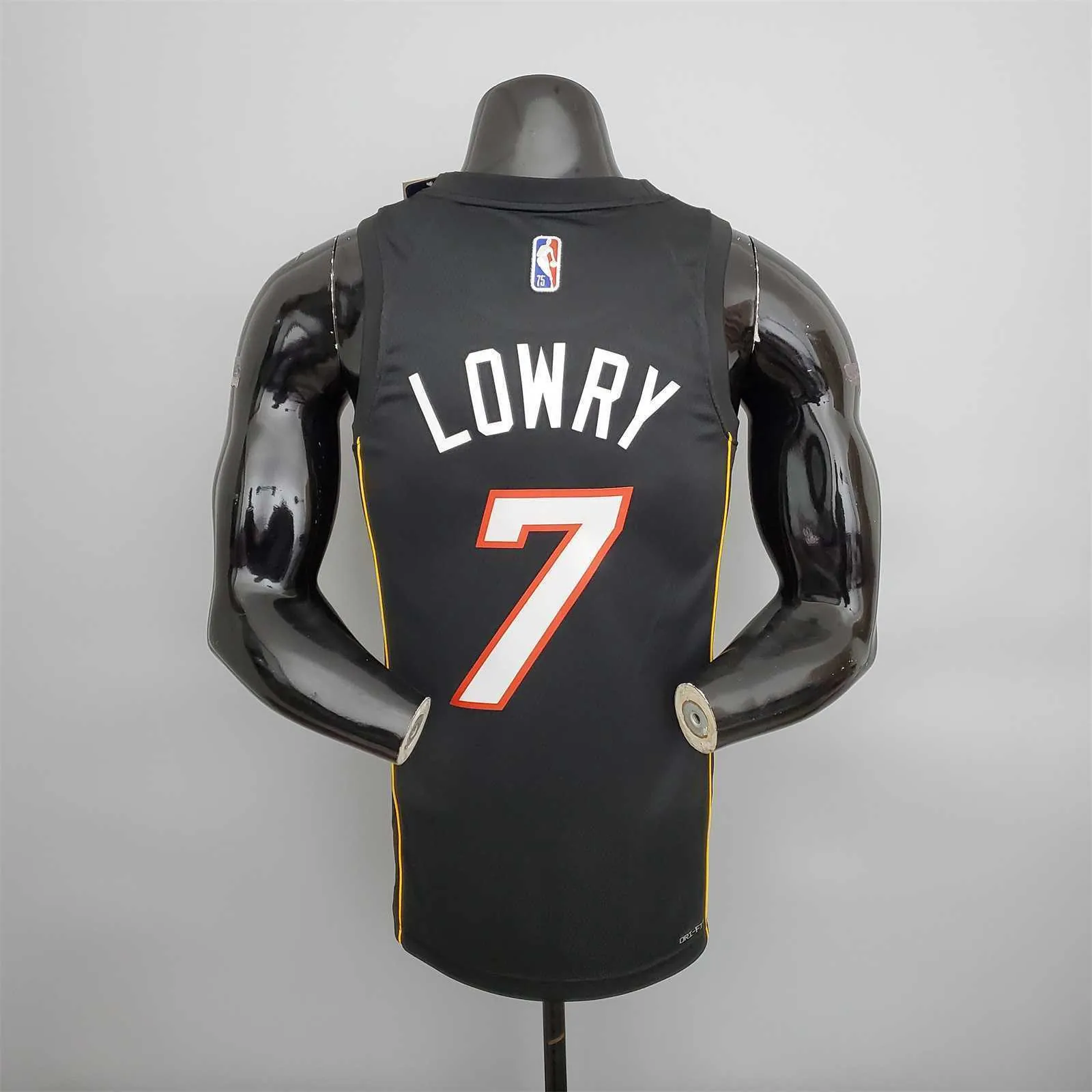 2022 season Lowry #7 Heat City Edition Black 4