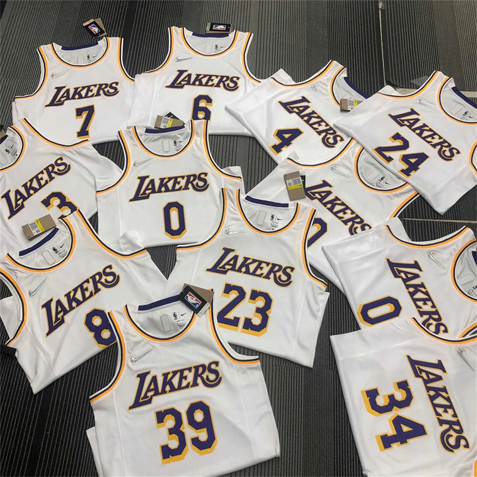 75th Anniversary Lakers White 29