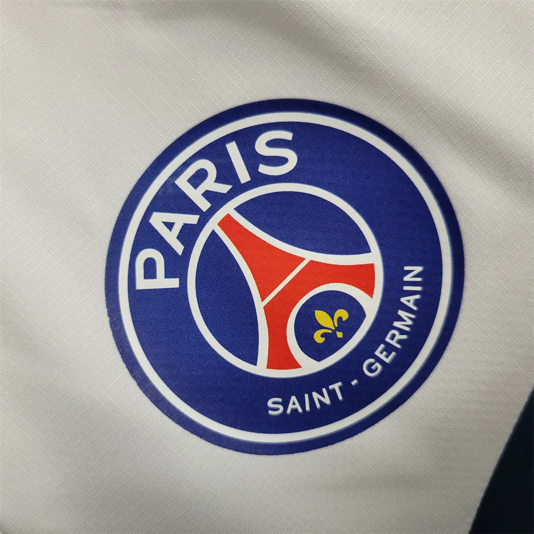 22-23 PSG Windbreaker White 4