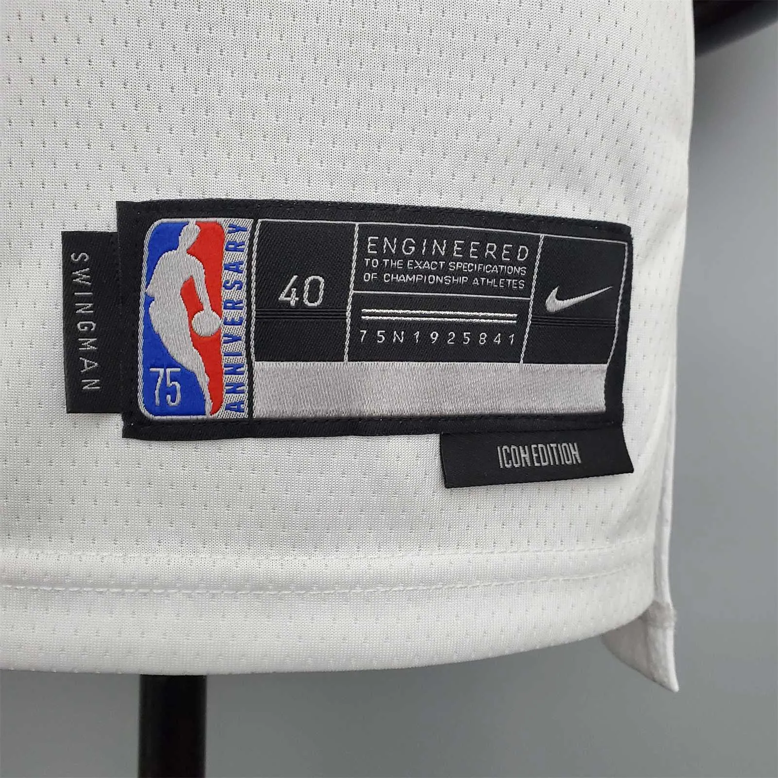 75th Anniversary Jordan #45 Bulls White 3