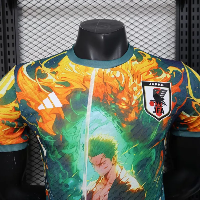 25-26 Japan x One Piece Zoro Special Edition Kit Player Version Shirt AAAAJersey Wholesale Yupo 1
