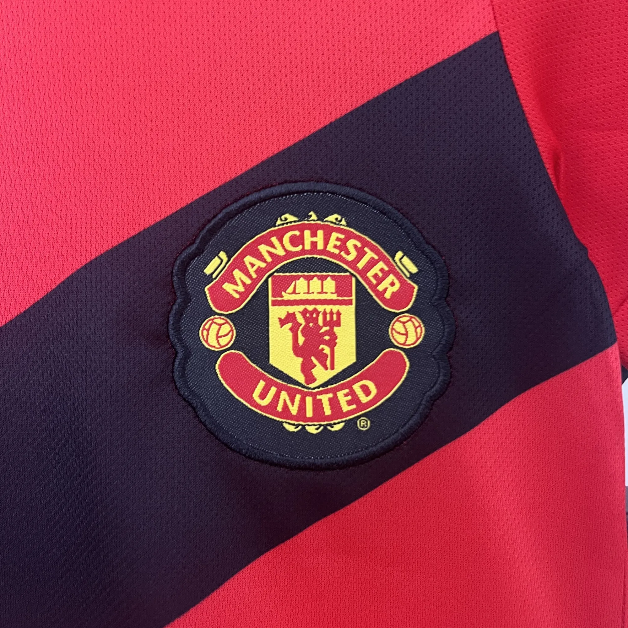 09-10 Manchester United Home Retro Kid Kits Children Sets Jersey Supplier Yupoo 8