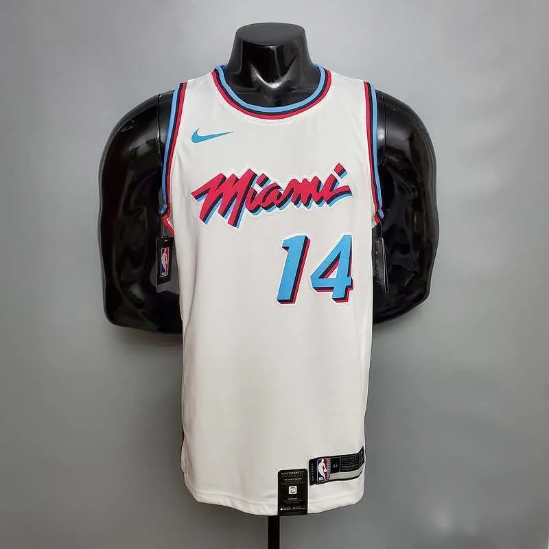 HERRO#14 Miami Heat V-neck White 9