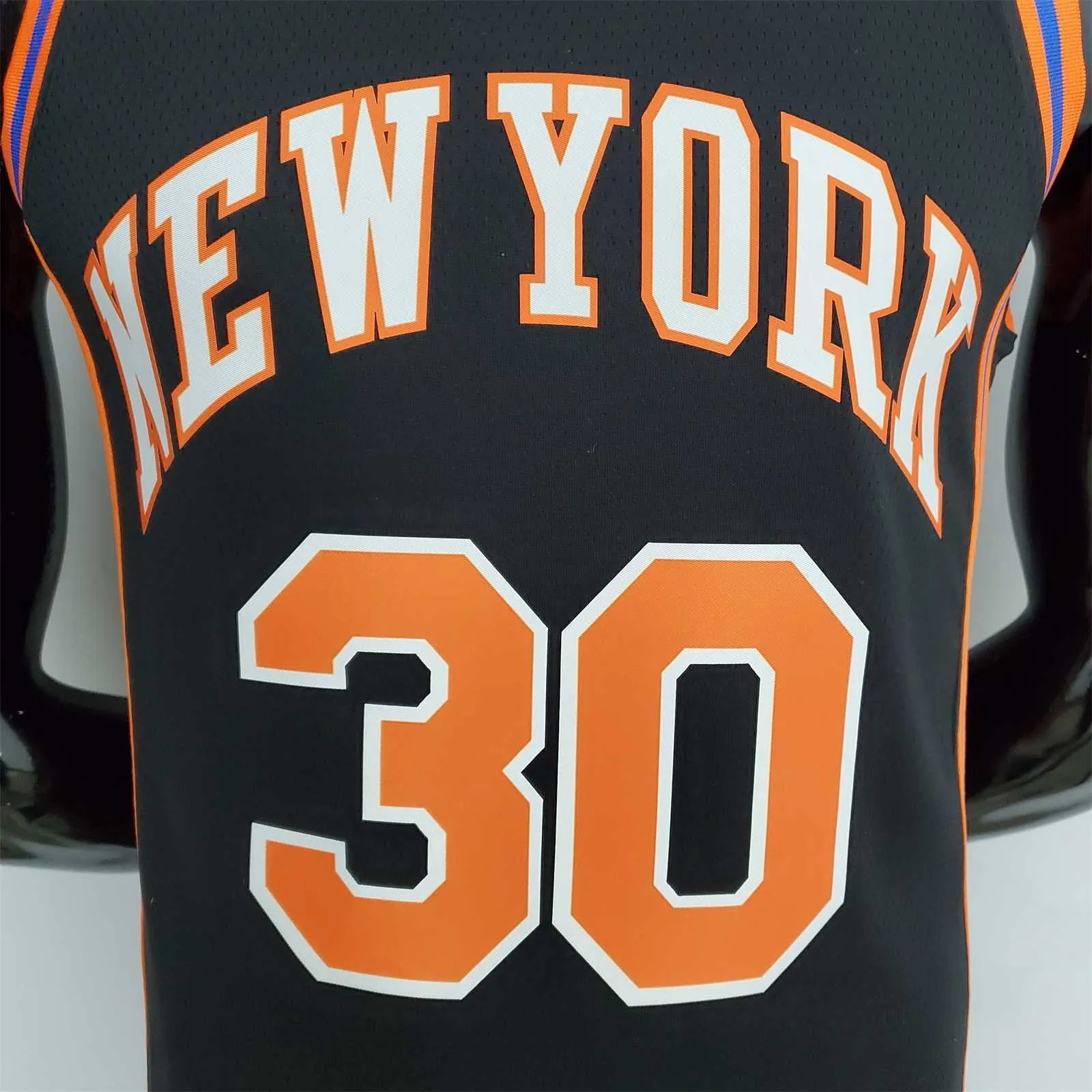 2022 Season Randle#30 Knicks Urban Edition Black NBA Jersey 7