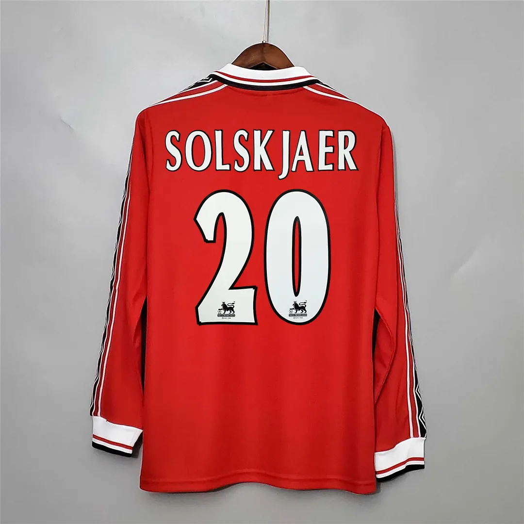 98-99 Manchester United home long sleeve 7
