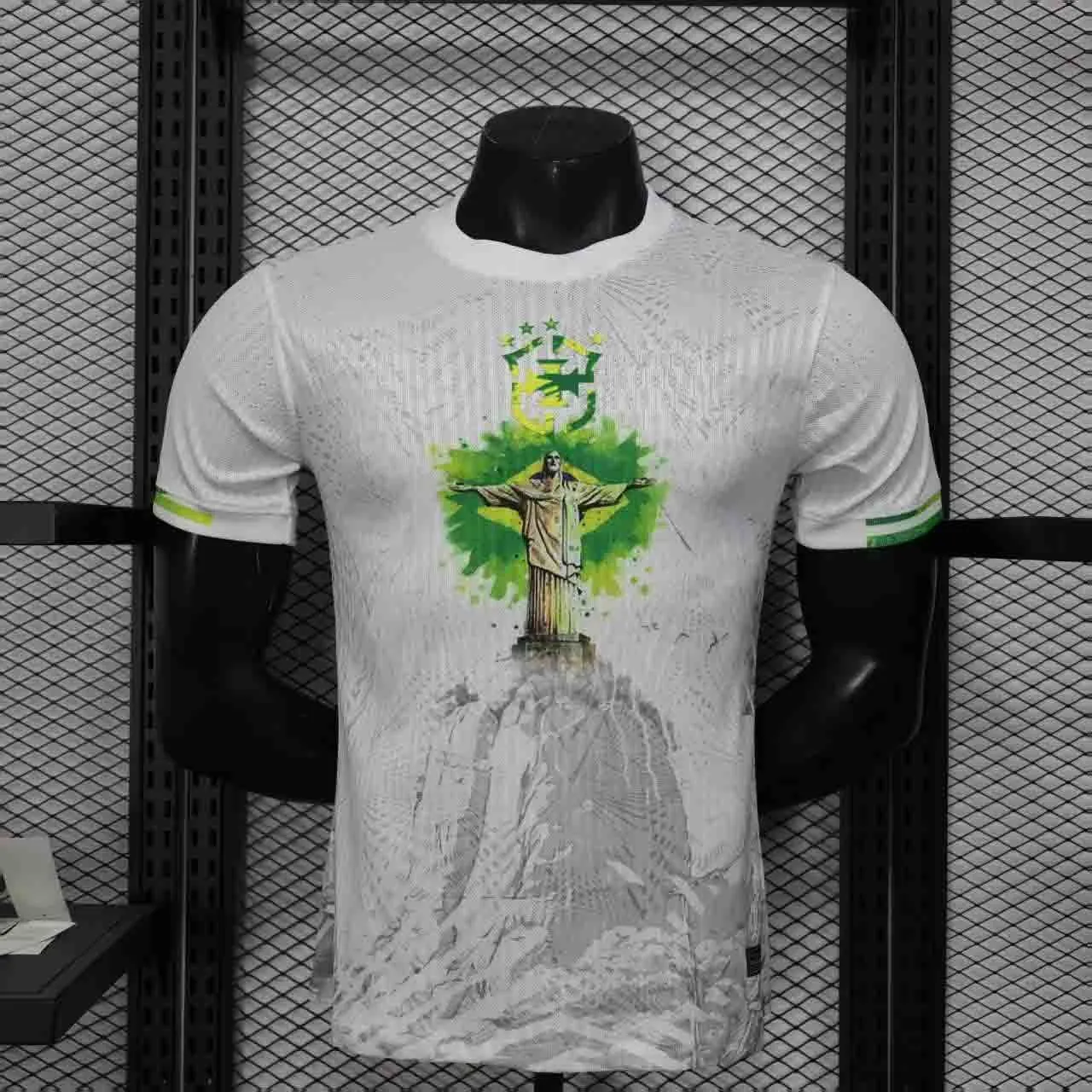 2025 Brazil Christ Corcovado Special Edition Kit Player Version Shirt AAAAJersey Yupoo 3