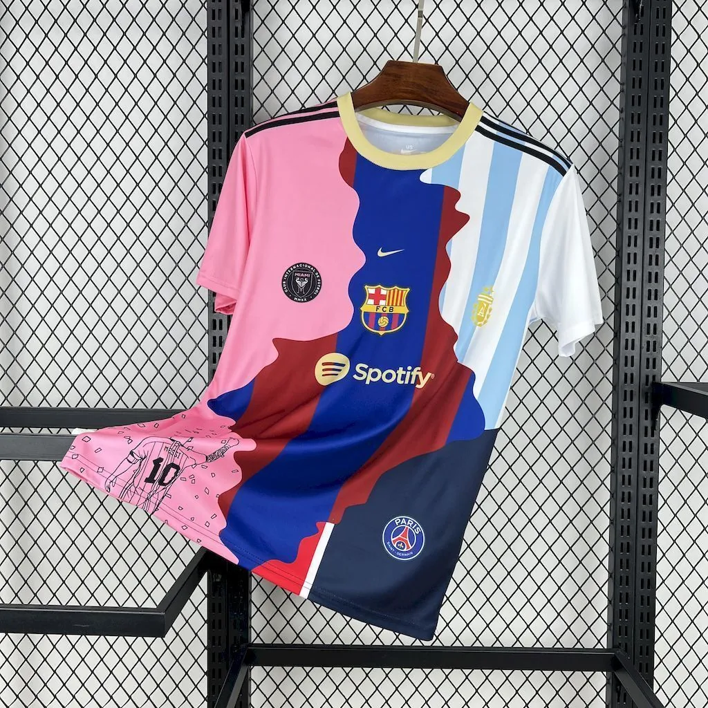 25-26 Messi Career Exclusive Edition Soccer T-Shirt AAAAJersey Supply Yupoo 6