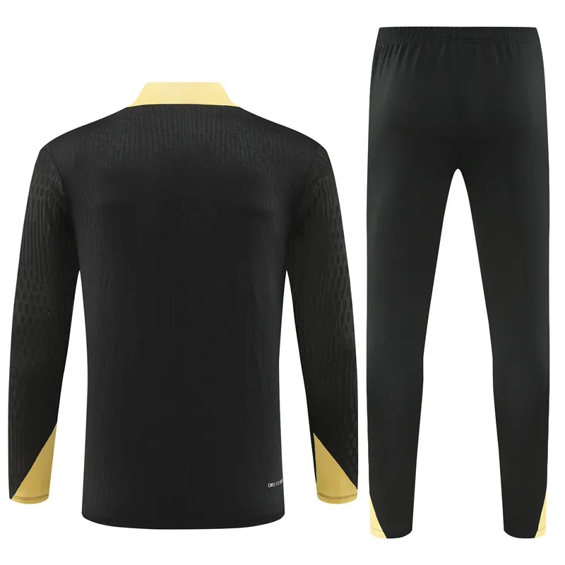 24-25 Barcelona Player Long Sleeve Training Suit Football Shirts 3