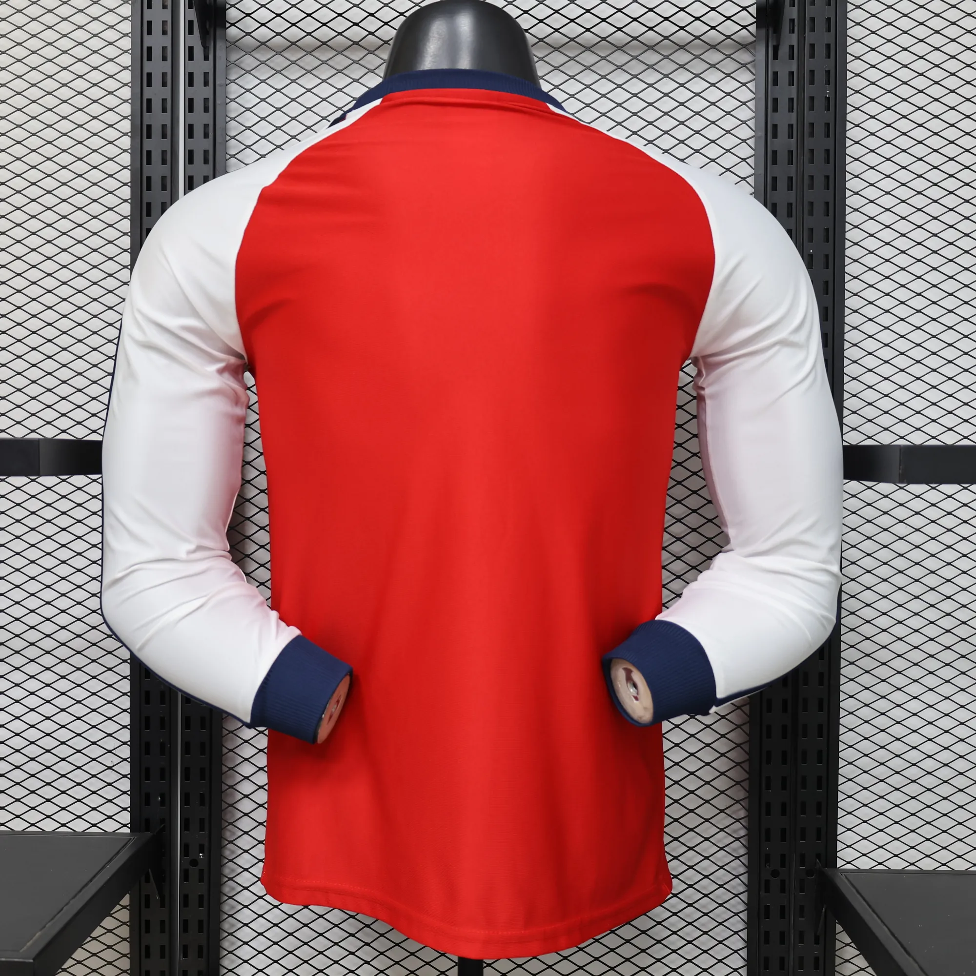 26-27 Arsenal Casual Retro Style Football Red Long Sleeve Shirt AAAAJersey Supply Yupoo 3