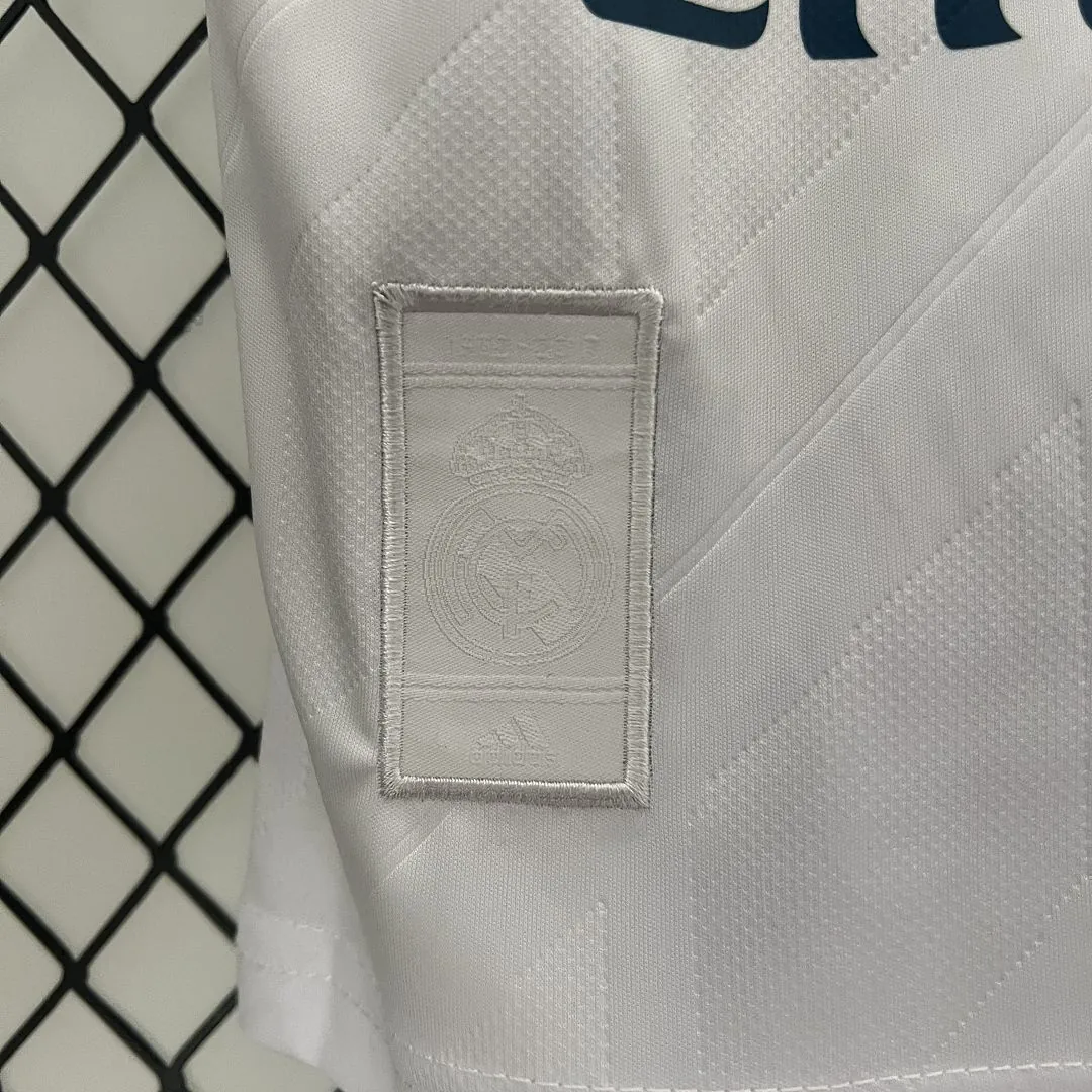 17-18 Real Madrid Home Retro Kids Kit Size-16-28 Soccer Jersey Yupoo 10