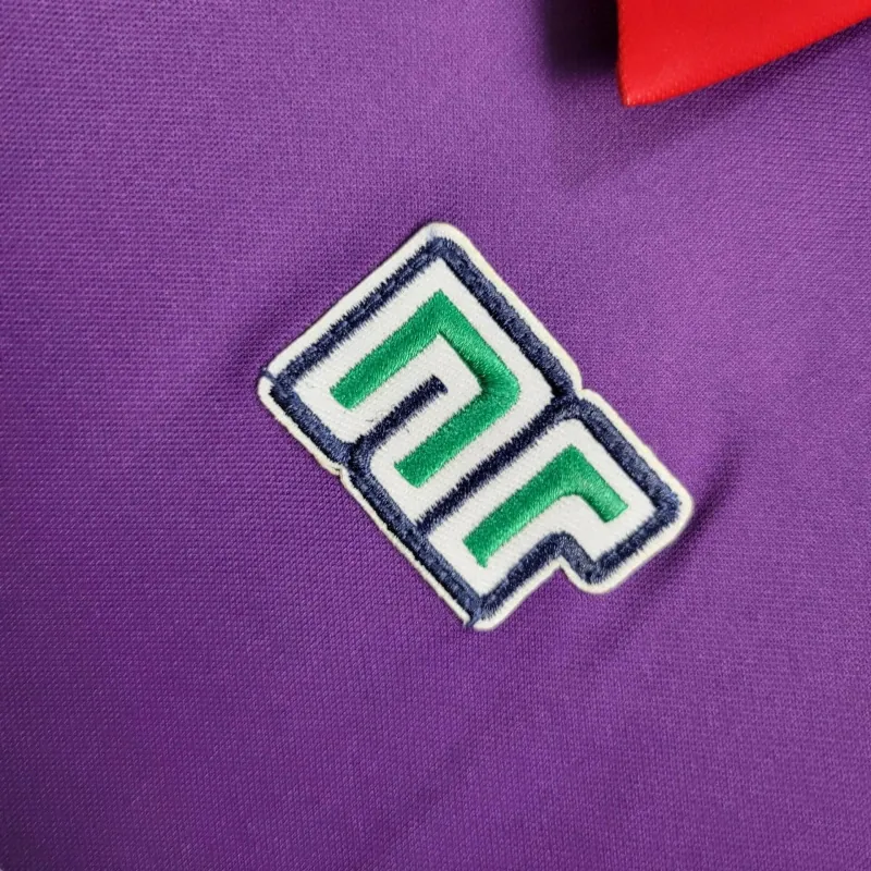 84-85 Florence Home Retro Kit Vintage Shirt Football AAAAJersey Supplier 1