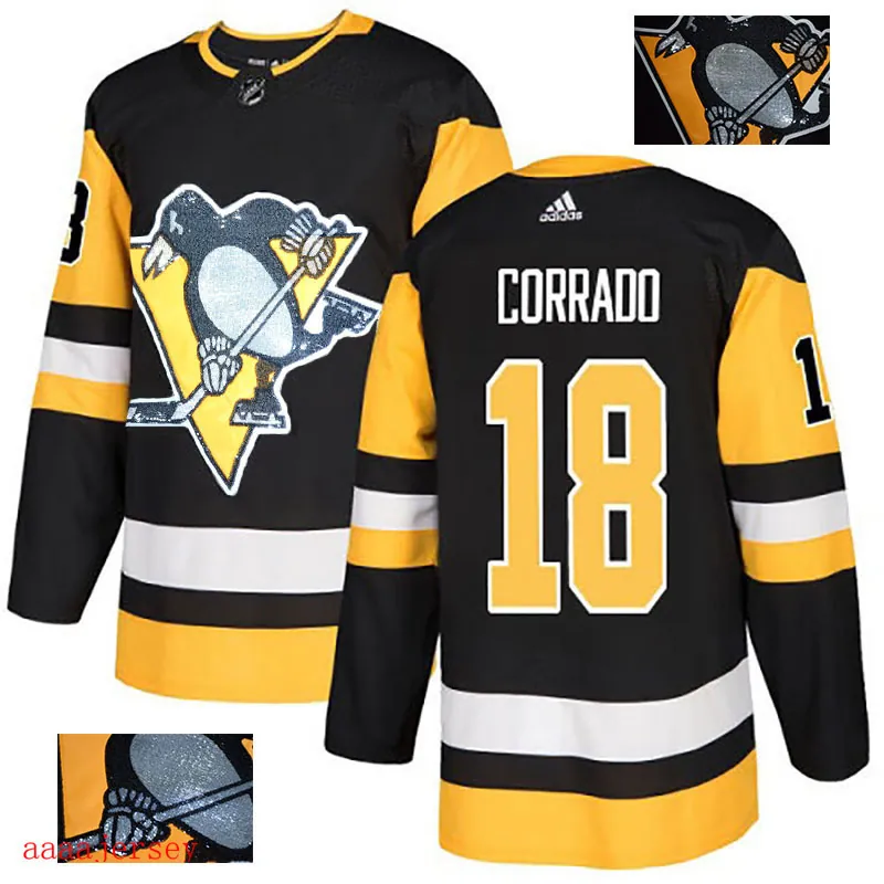 2018 Pittsburgh Penguins ice hockey jersey M-3XL 匹兹堡企鹅队时尚亮片款冰球服 3