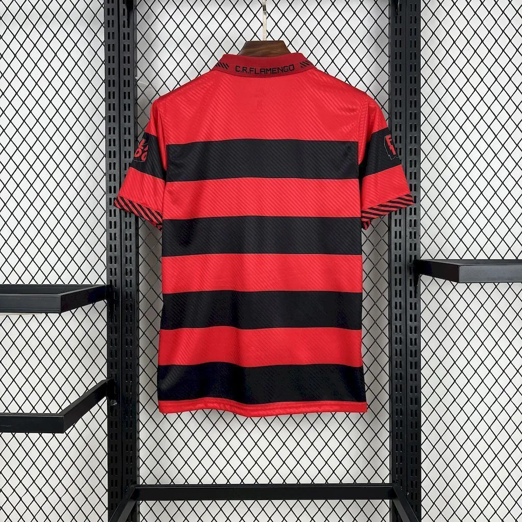 95-96 Flamengo Retro Fla 100 Kit Vintage Shirt AAAAJersey Wholesale Yupoo 3