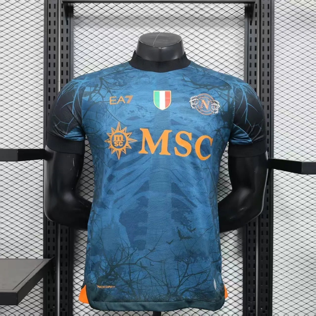 25-26 Napoli Halloween Special Edition Player Version T-Shirt Soccer AAAAJersey Supply Yupoo-1 9