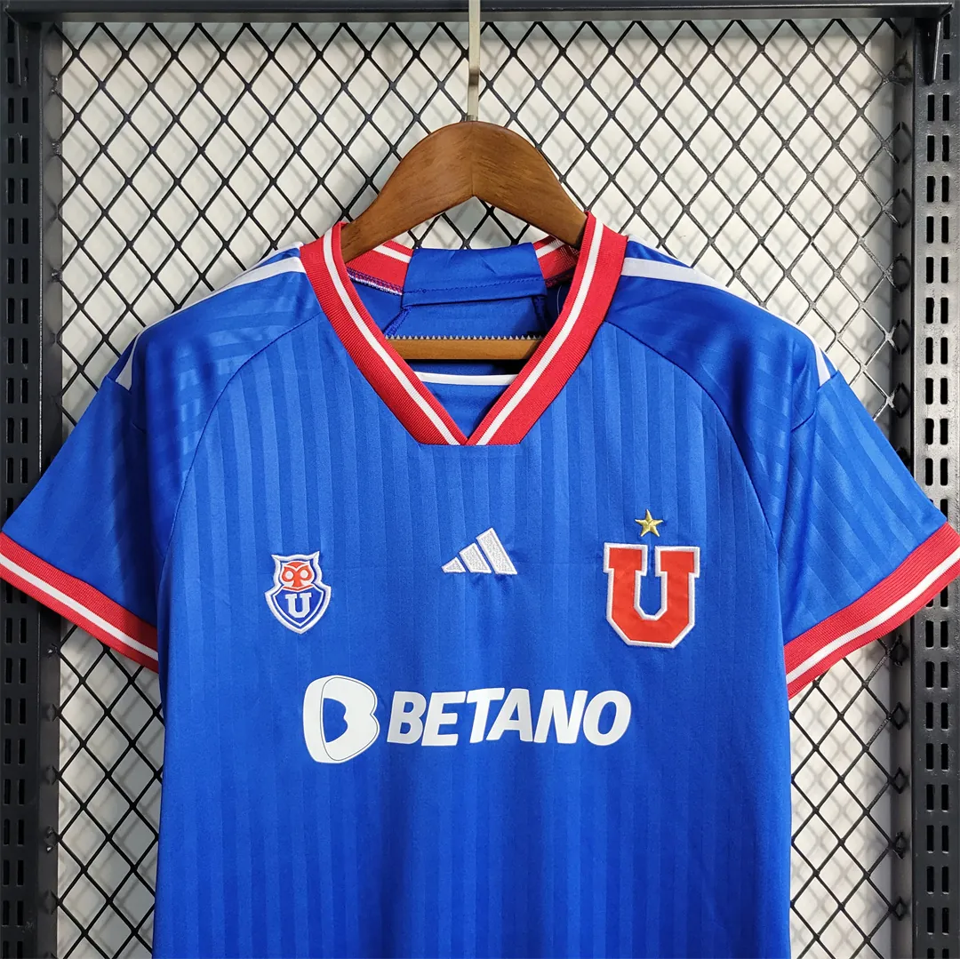 23-24 University of Chile home kids kit 6