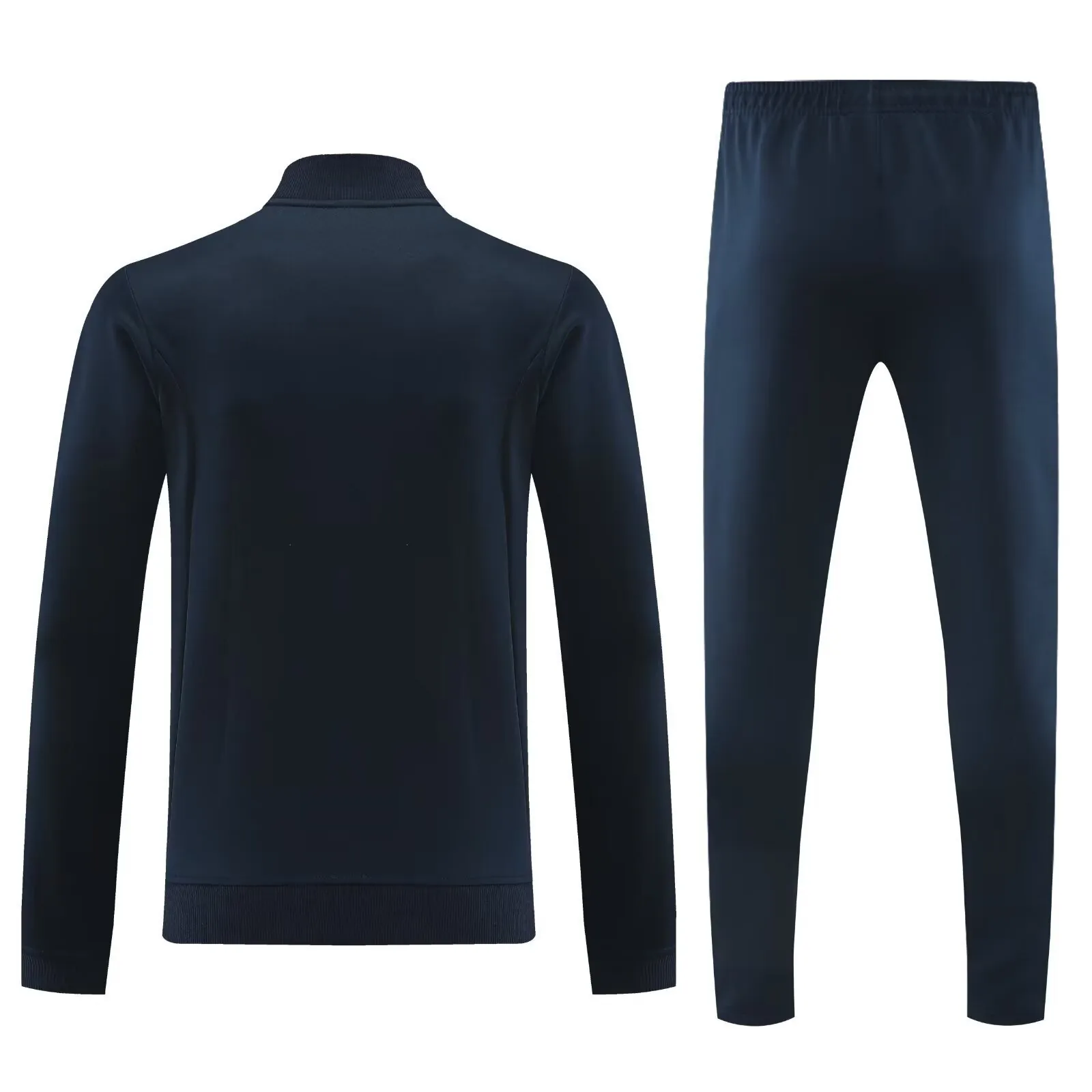 24-25 Real Madrid Long Sleeve Kits Black Jacket Suits Soccer Jerseys Yupoo 2