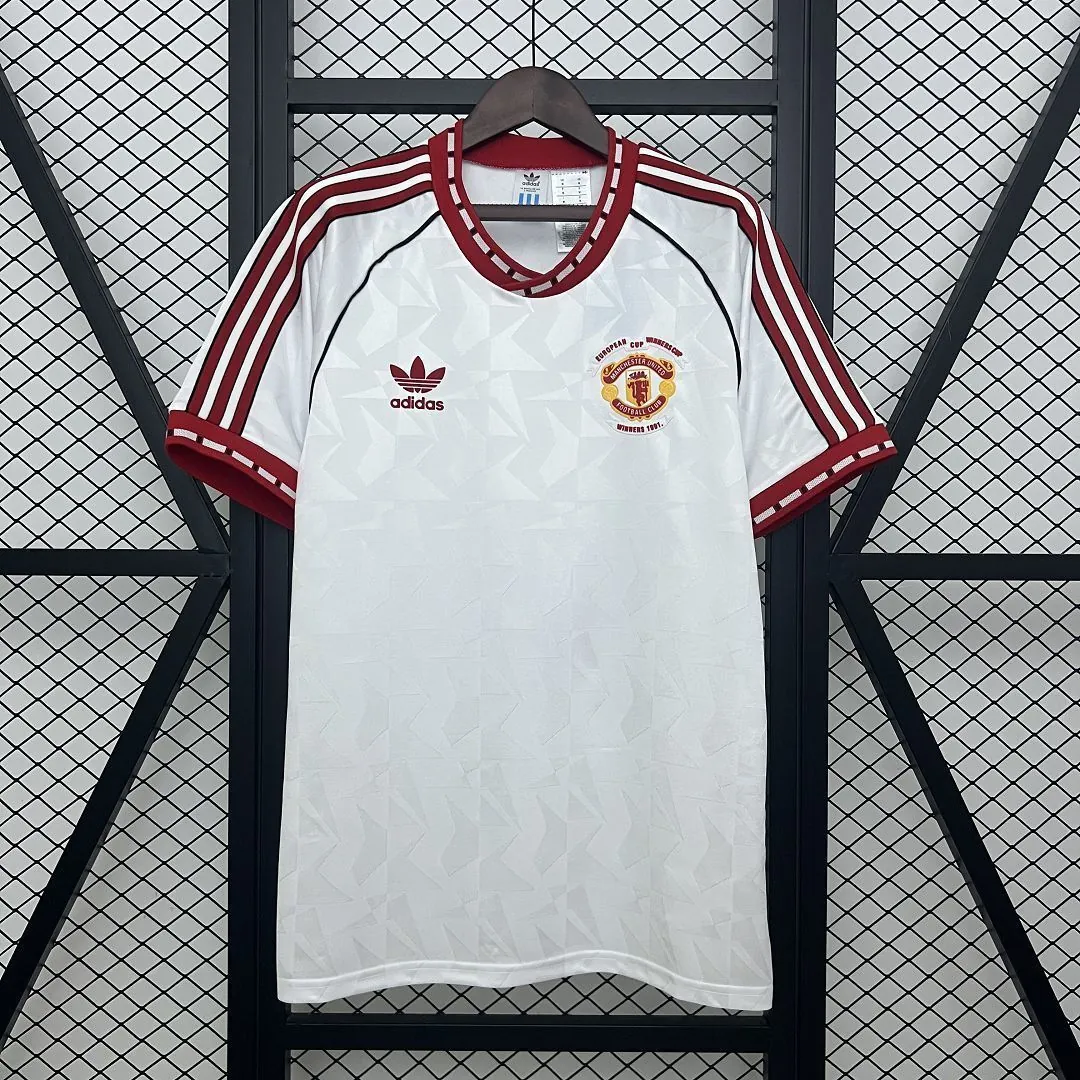 1991 Manchester United Away Retro Kit Vintage Shirt AAAAJersey Wholesale Yupoo 8