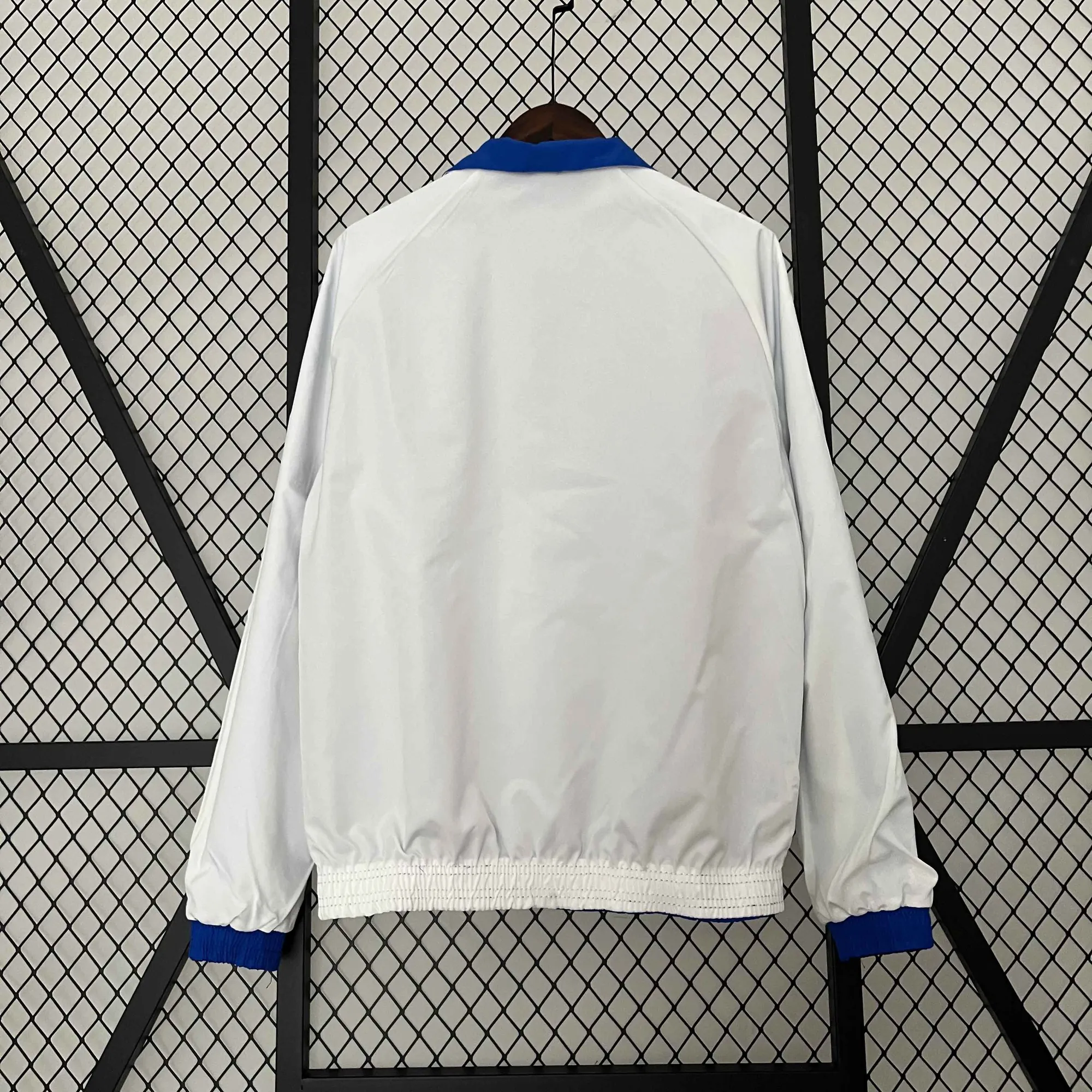 23-24 Chivas Reversible Windbreaker White&Blue Double-Sides Jacket Soccer Jerseys For Sale 3