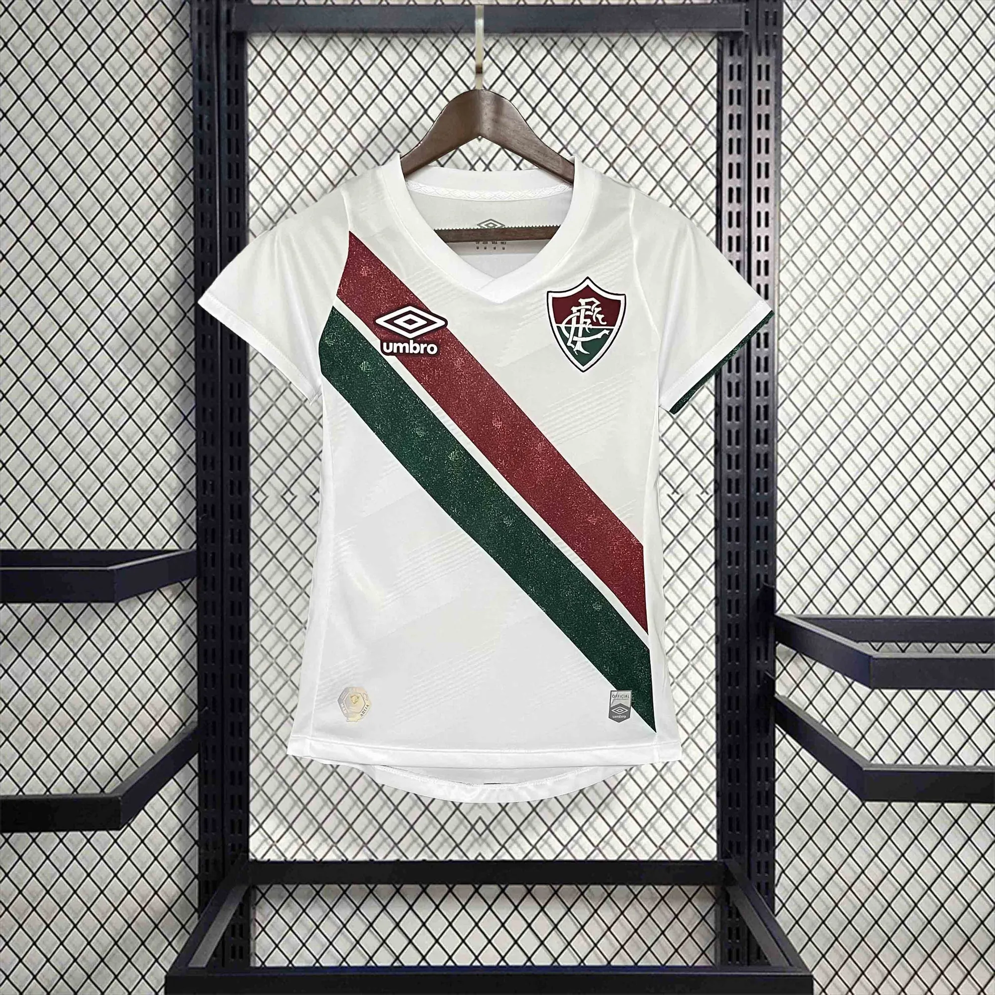 24-25 Fluminense Away Women Kit Lady Shirt Football AAAAJersey Supplier 7