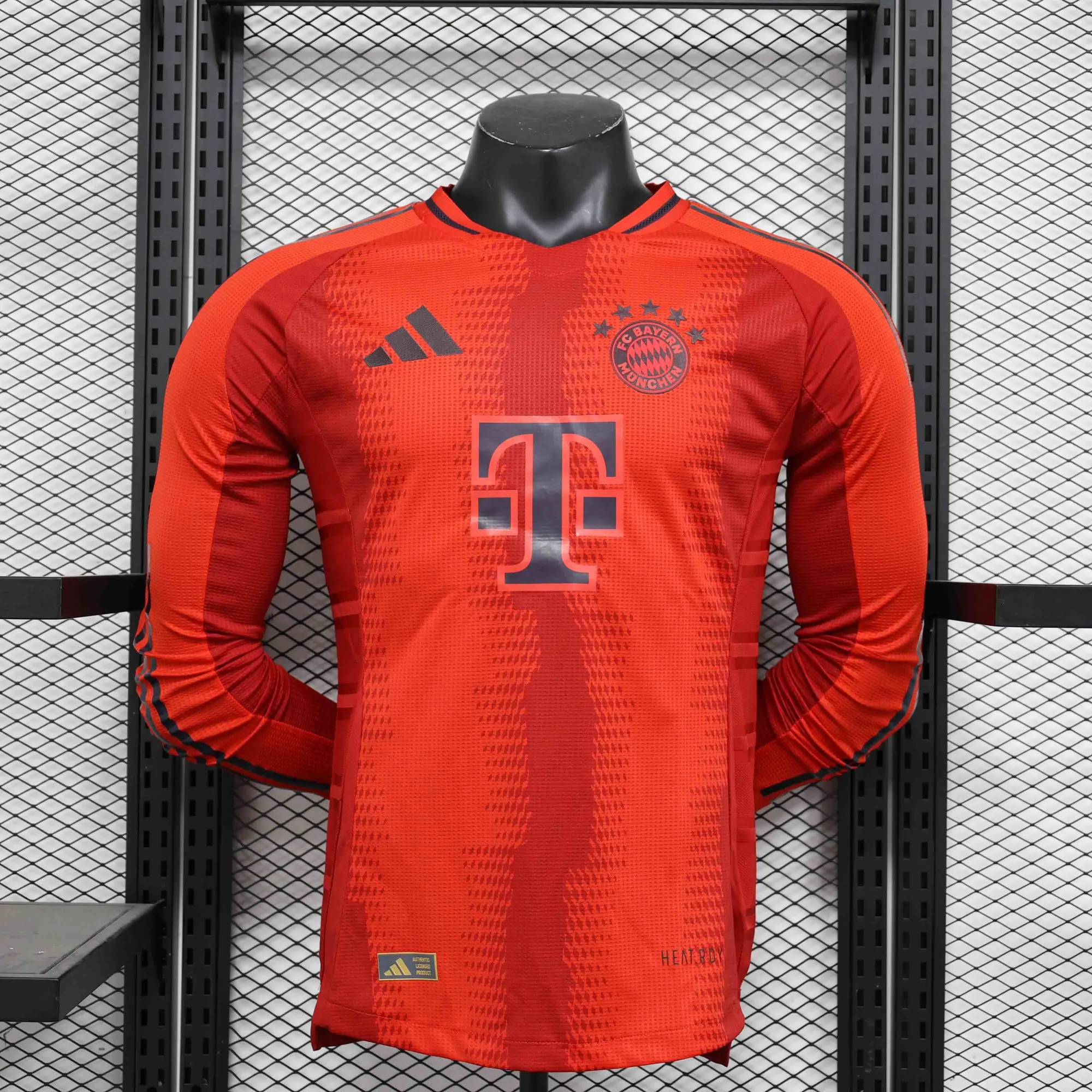 24-25 Bayern Munich Home Long Sleeve Player Version Shirt Sport AAAAJersey Yupoo 6