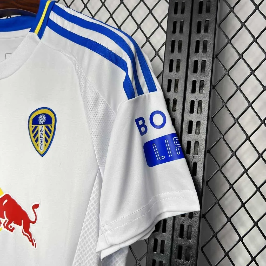 24-25 Leeds United Home Kit Football Apparels Sport AAAAJersey Yupoo 2