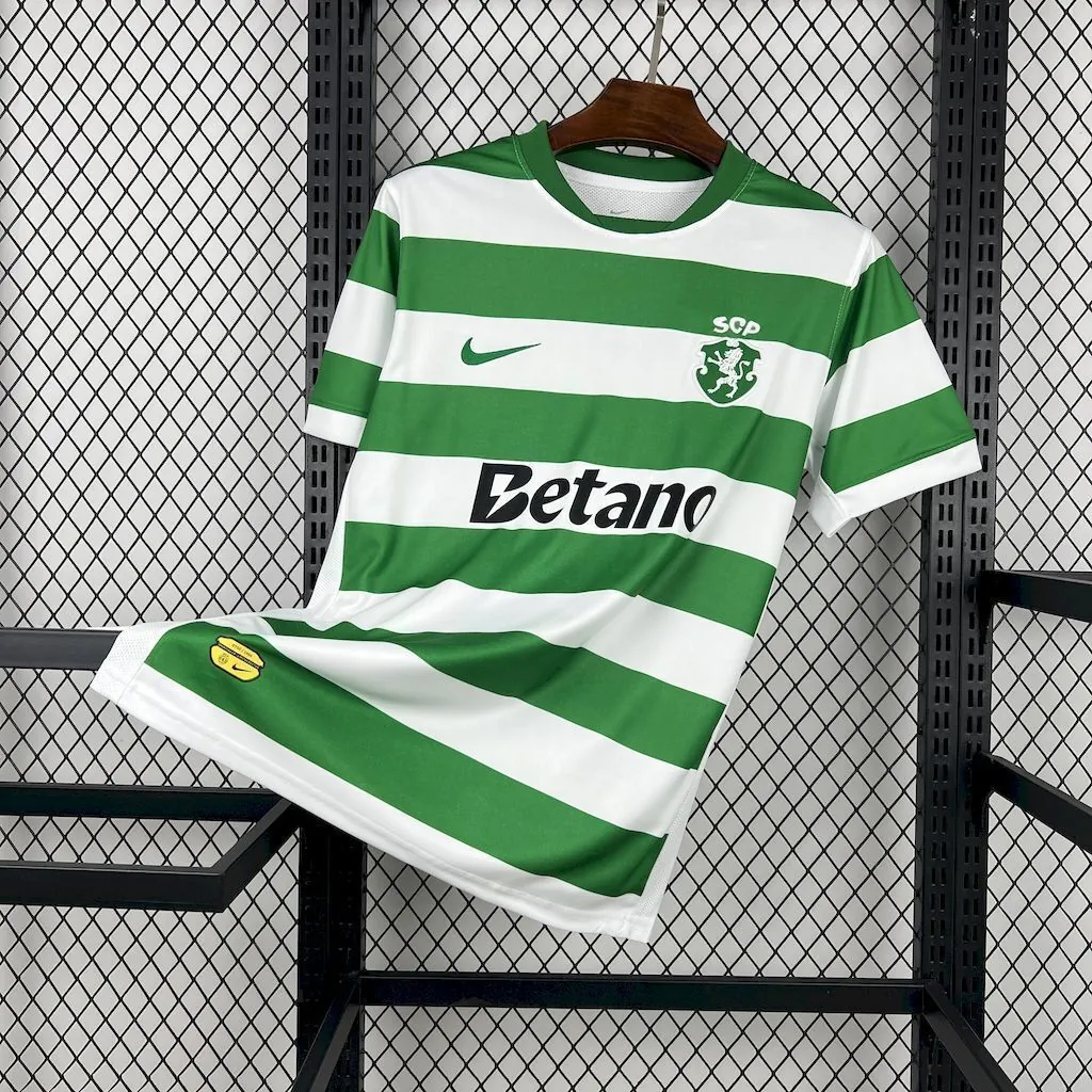 25-26 Sporting Lisbon Special Edition Kit Football T-Shirt AAAAJersey Supply Yupoo 6