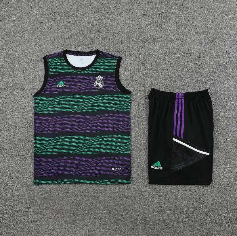 23-24 Real Madrid Training Vest Kit S-XXL Soccer Jerseys 2