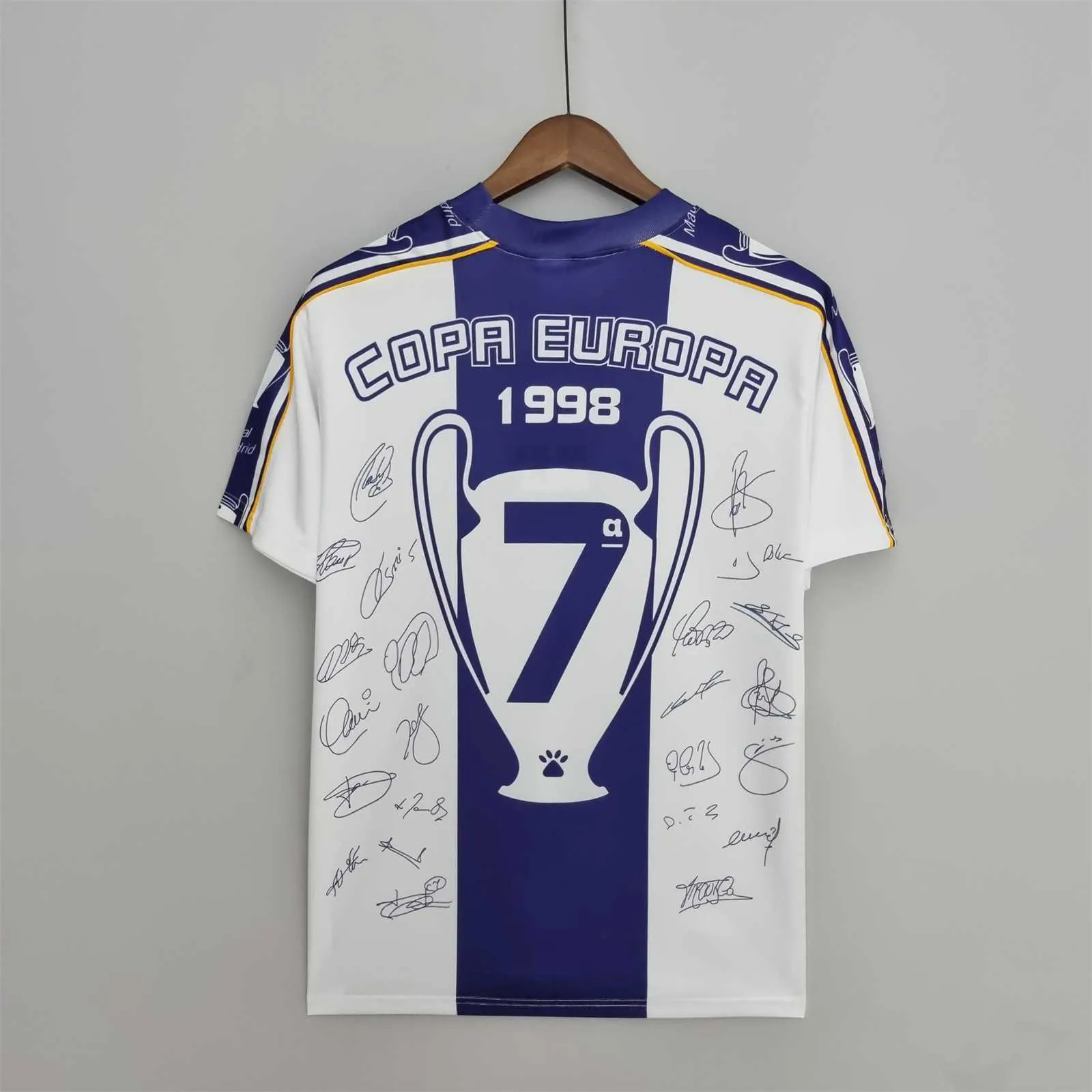 97-98 Real Madrid Champions League 7 Champions Commemorative Edition 4