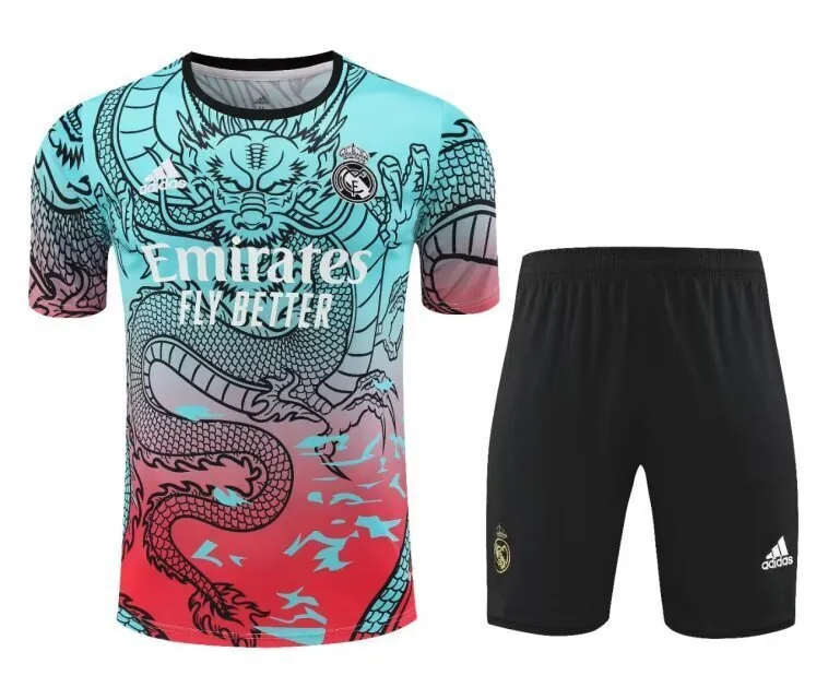 24-25 Real Madrid Training Soccer Jerseys Football Shirts 4