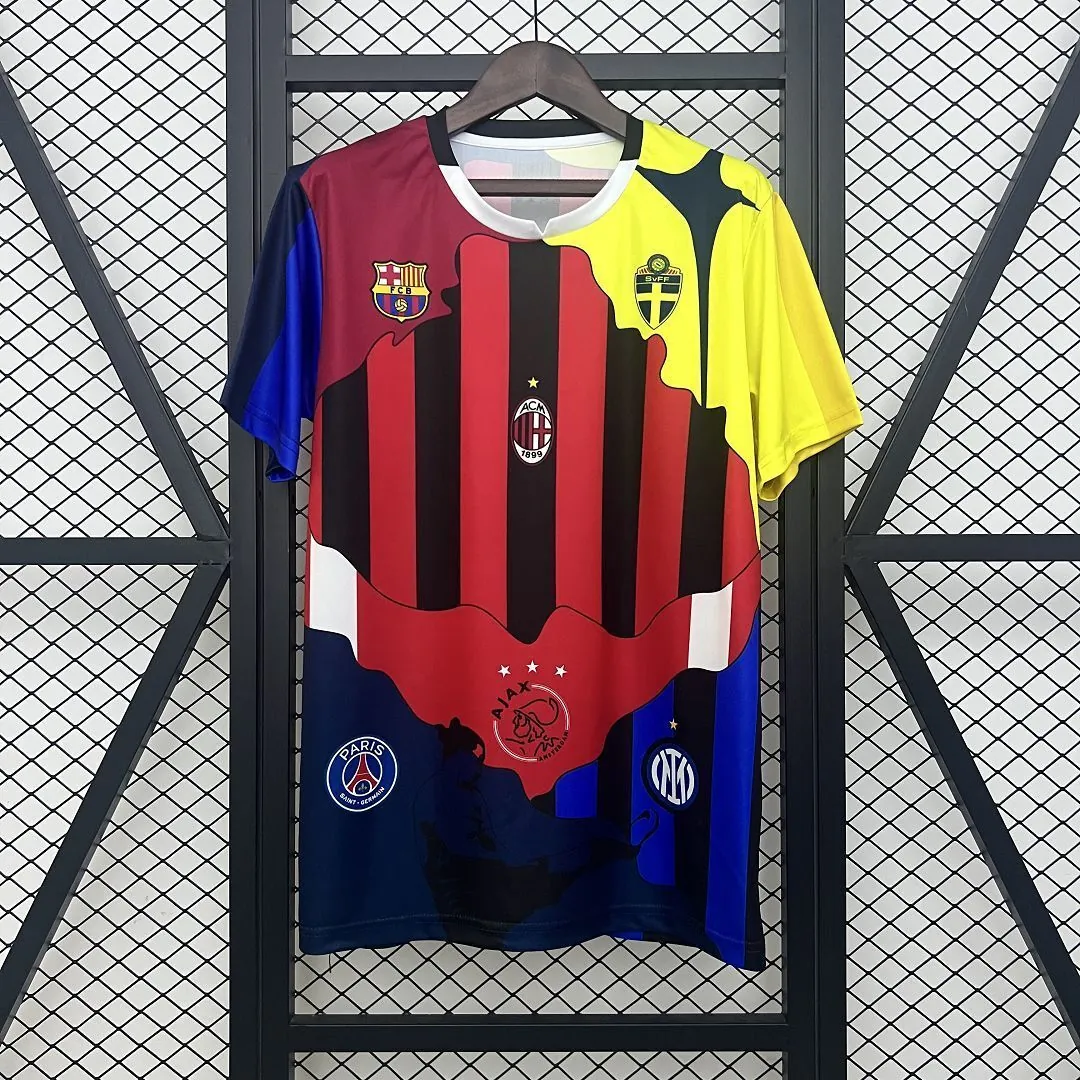 25-26 Ibrahimovic Career Special Edition Kit Football T-Shirt AAAAJersey Wholesale Yupoo 9