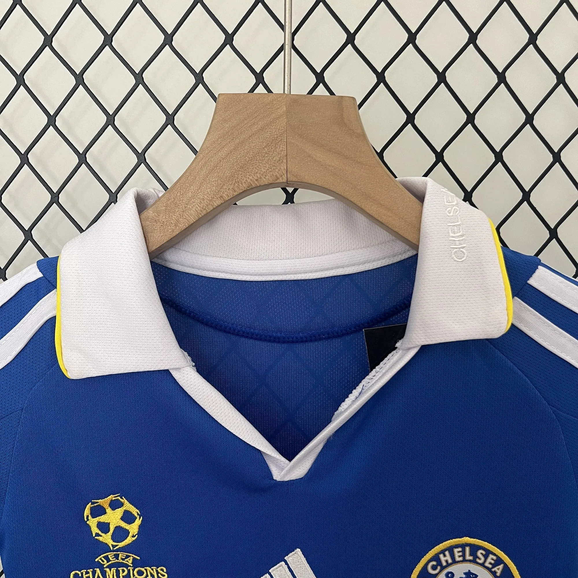 08-09 Chelsea Home Champions League Retro Kid Kits Youth Apparels AAAAJersey Wholesale Yupoo 7