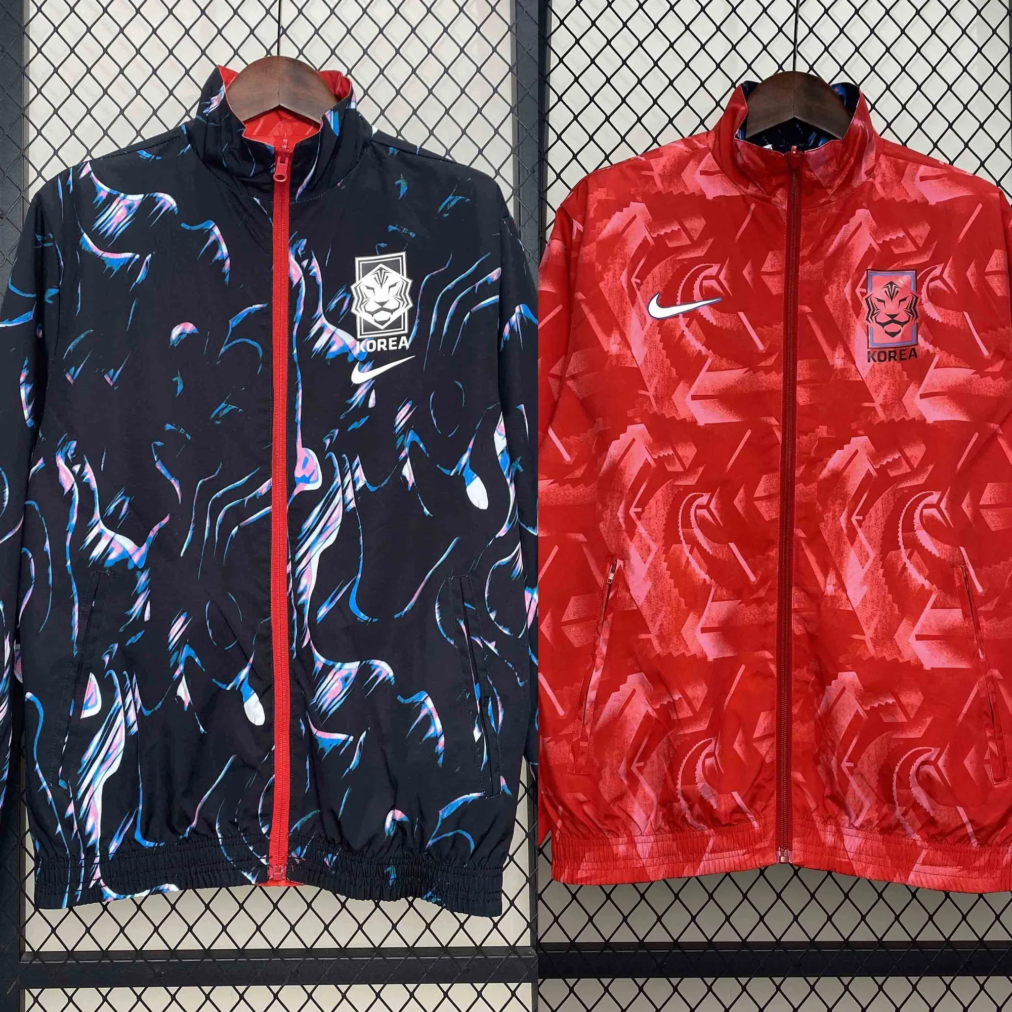 2024 South Korea Trench Coat Reversible Windbreaker Double-Sides Jacket AAAAJersey Supplier Yup 5