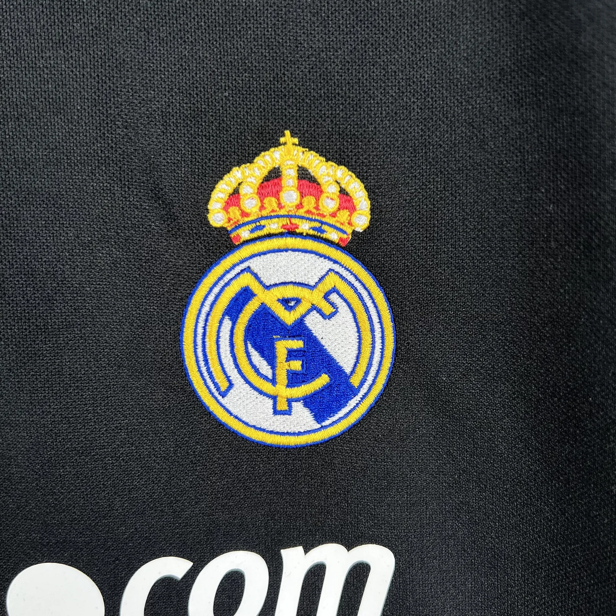 08-09 Real Madrid Retro Third Kit Vintage Black Shirt Football Jerseys Yupoo 1
