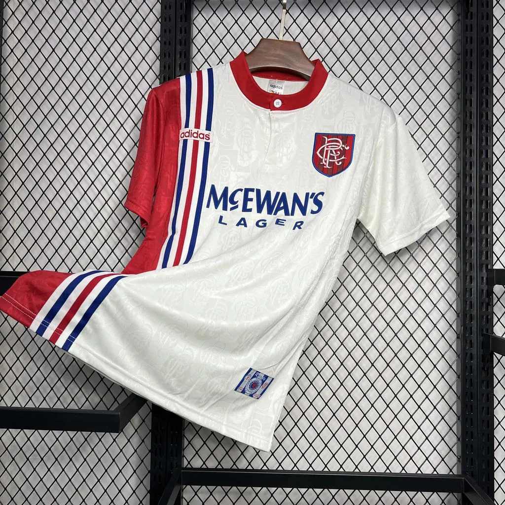 96-97 Rangers Away Retro Kit Vintage Shirt Sport AAAAJersey Yupoo 7