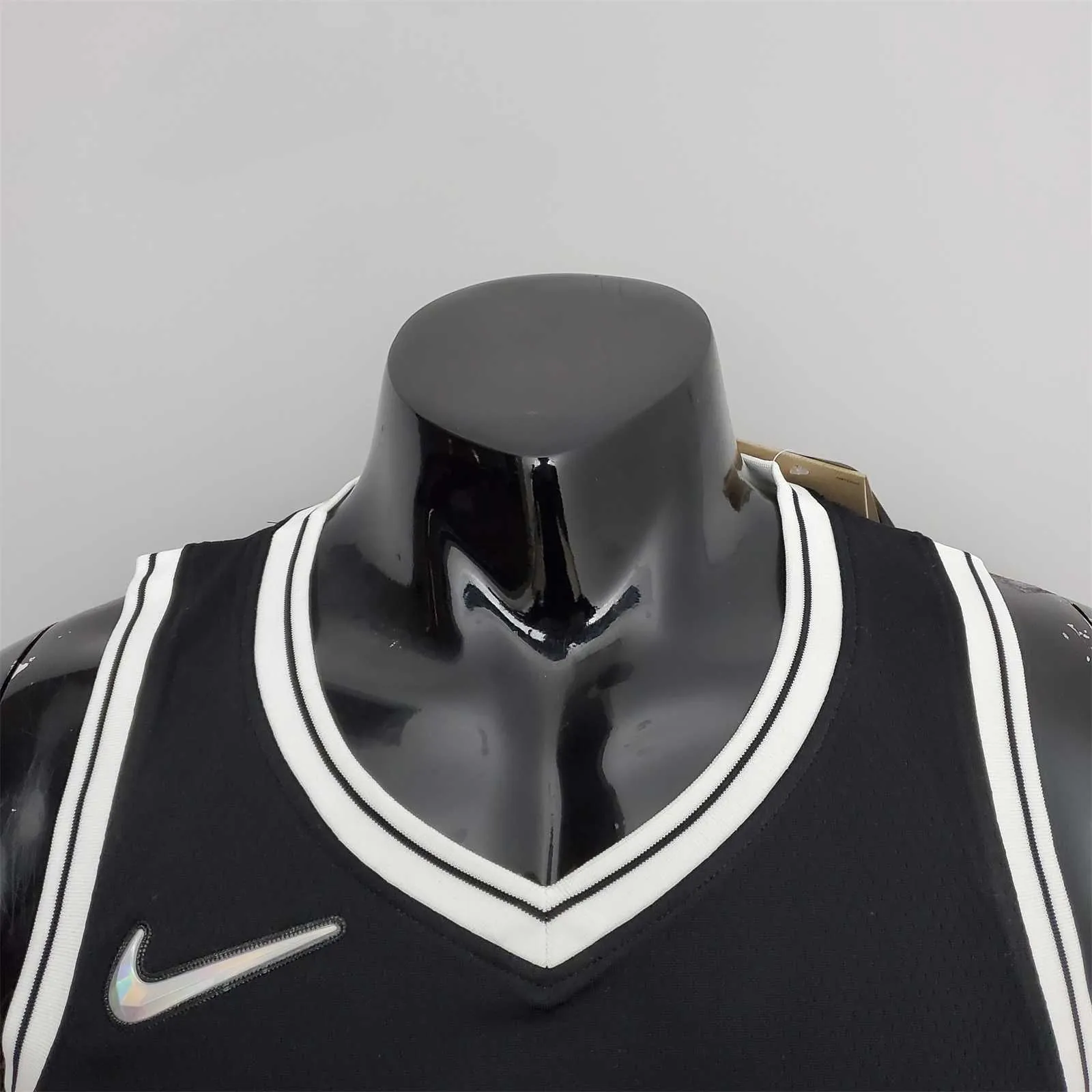 75th Anniversary Curry #30 Nets Black NBA Jersey 4
