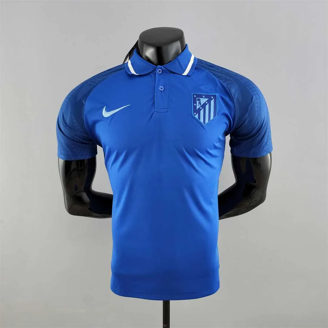 22-23 Atletico Madrid blue POLO 8