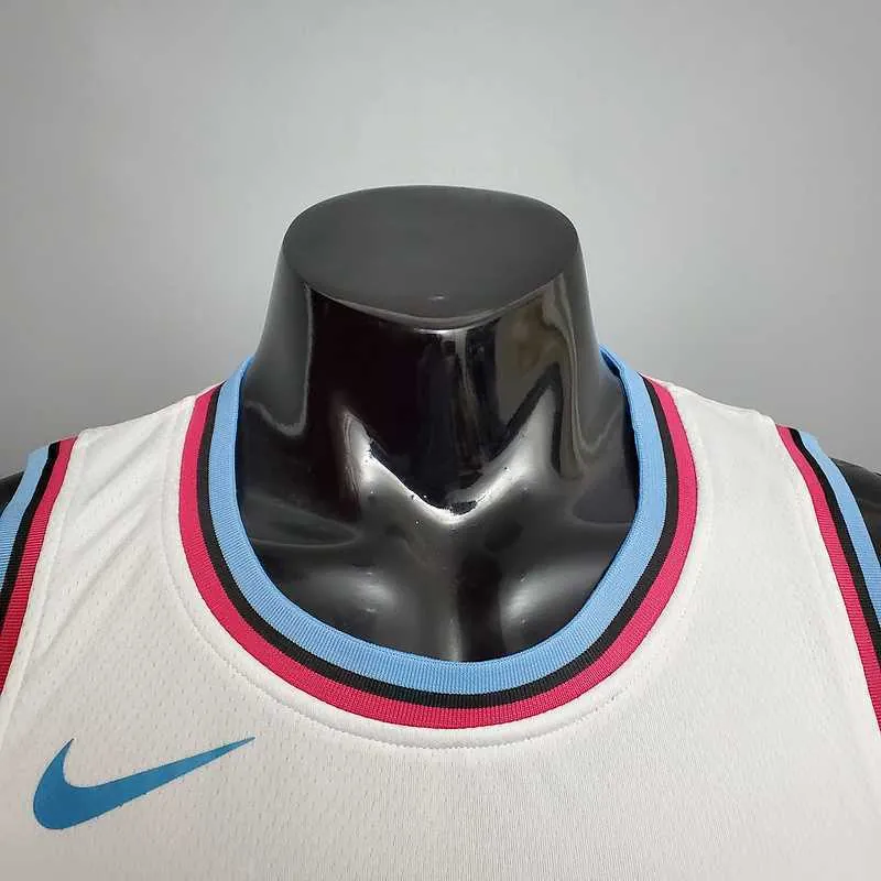 ADEBAYO#13 Miami Heat V-neck White 6
