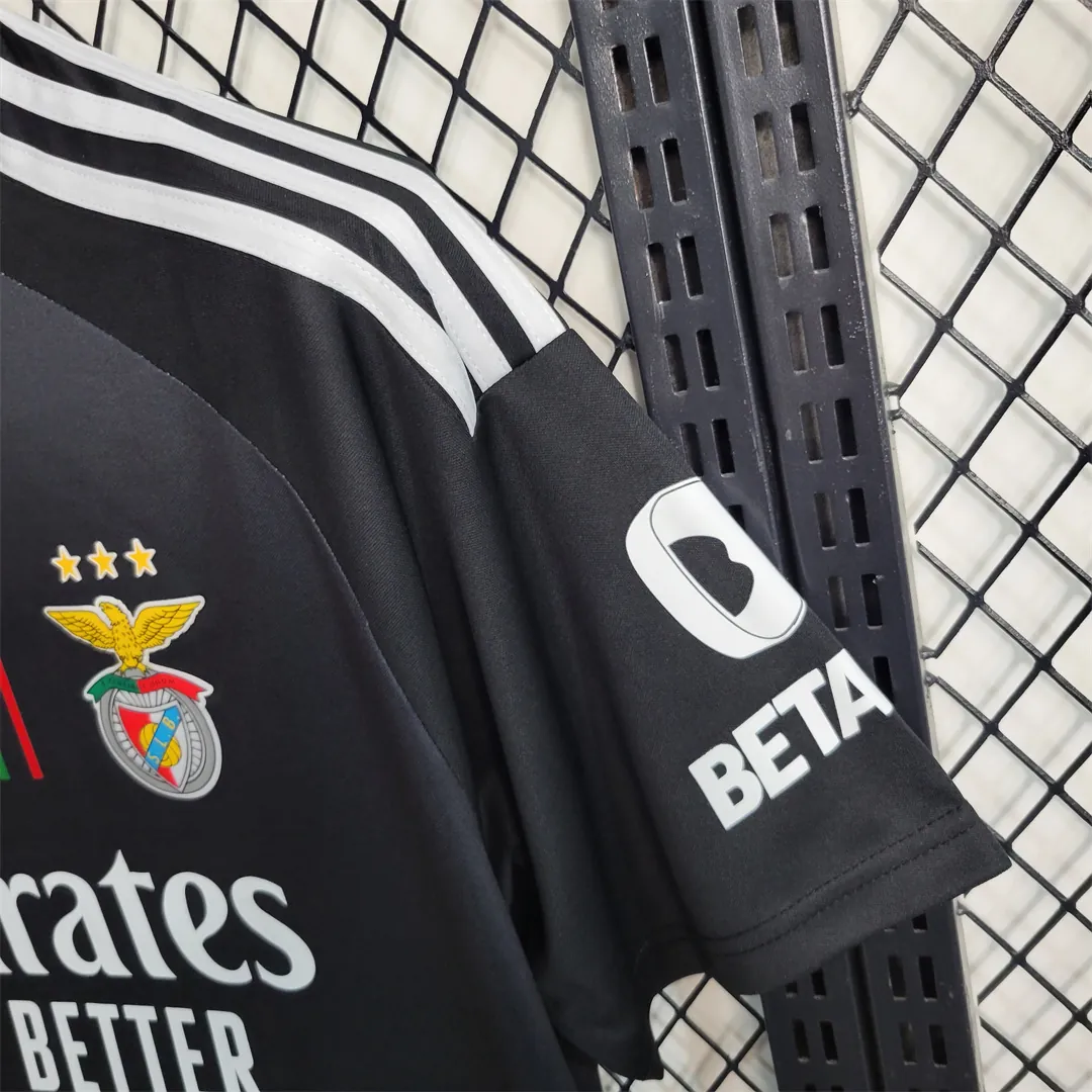 23-24 Benfica Away Kit Black Shirt Football Jerseys Yupoo 2